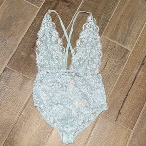 HAH Comin in Haht Lace Bodysuit